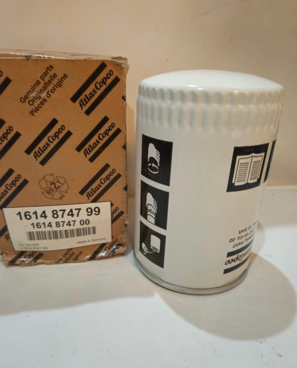 Oil Filter Genuine Atlas Copco – 1614874700 - 1614874799 Side 2