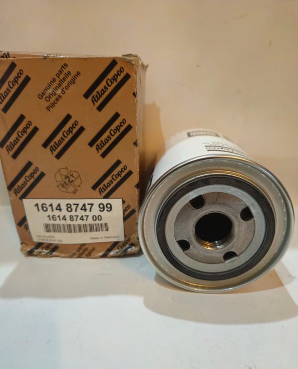 Oil Filter Genuine Atlas Copco – 1614874700 - 1614874799 Top Side